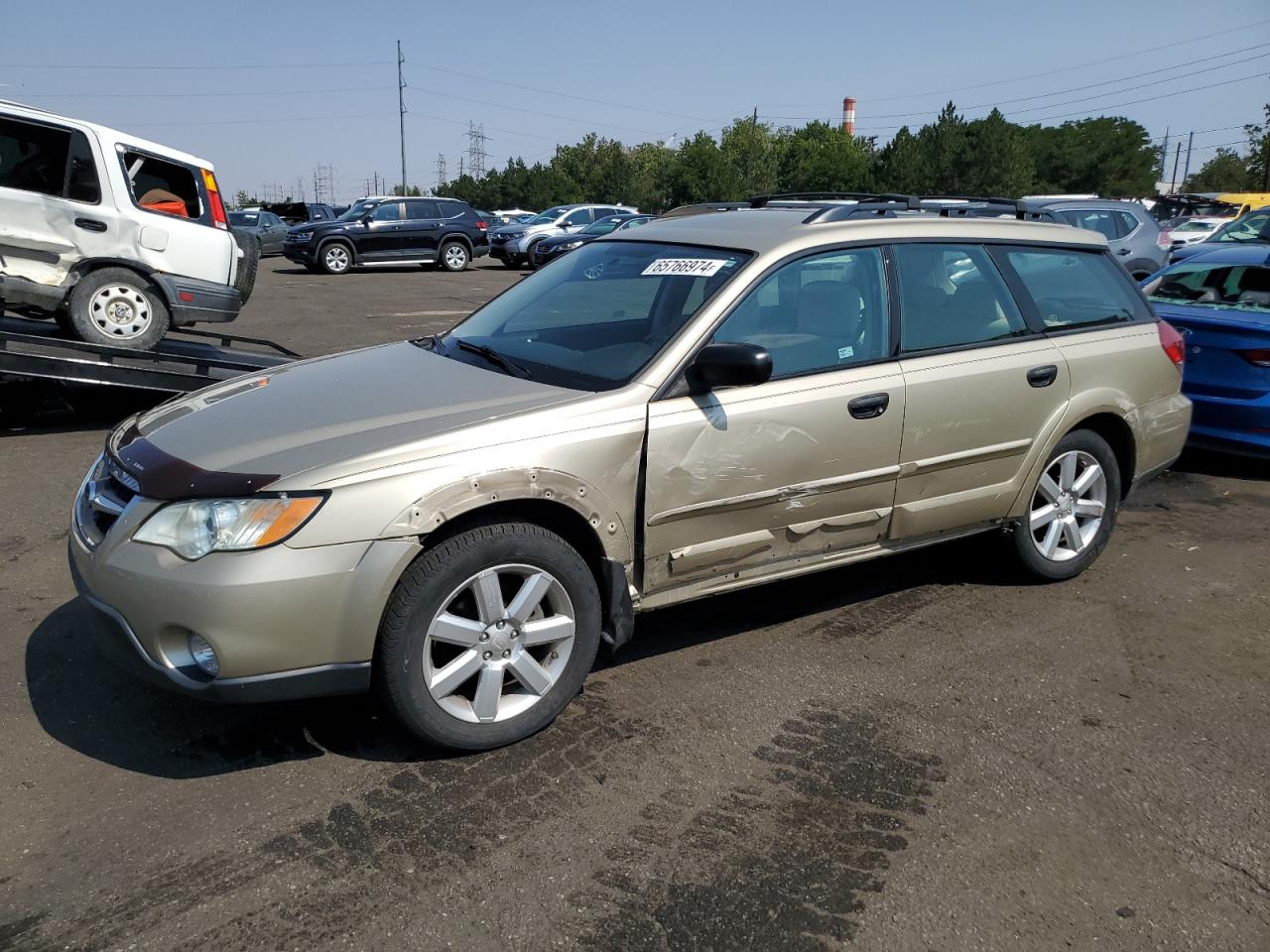 2008 Subaru Outback 2.5I VIN: 4S4BP61C587329307 Lot: 65766974