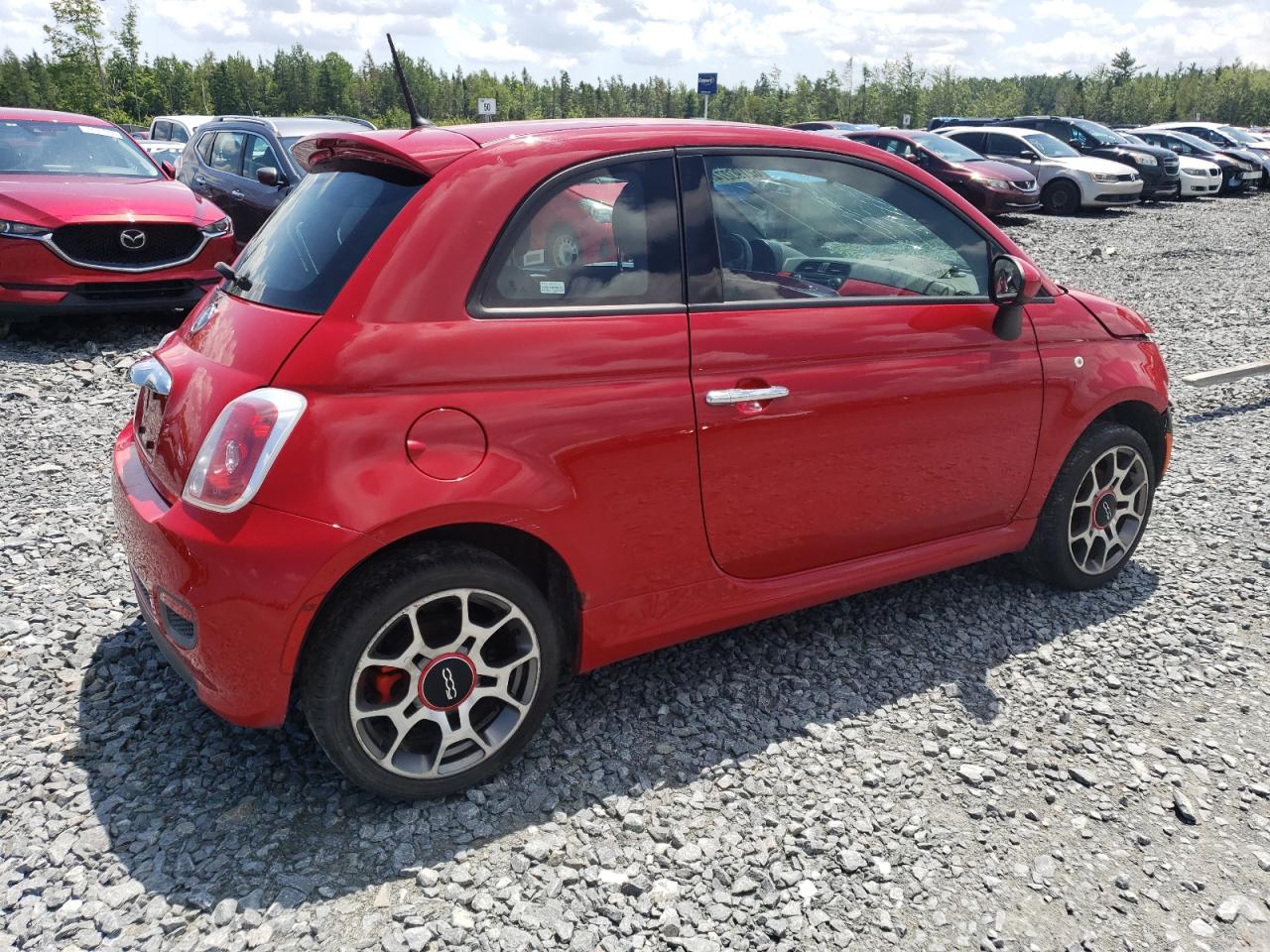 2015 Fiat 500 Sport VIN: 3C3CFFBR4FT594361 Lot: 62190274