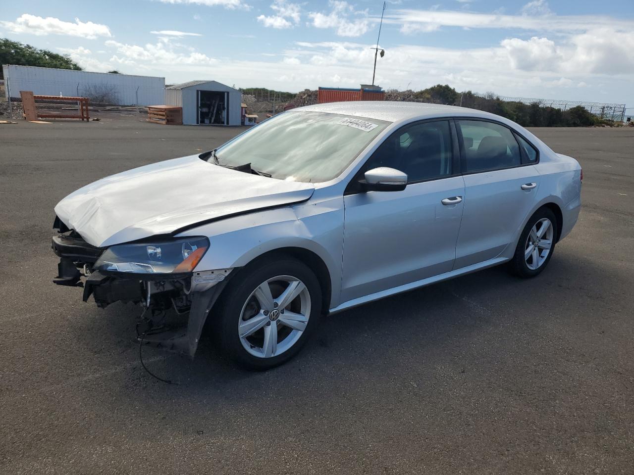 2013 Volkswagen Passat S VIN: 1VWAP7A37DC083820 Lot: 61404064