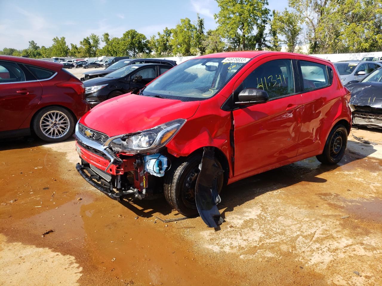 2021 Chevrolet Spark Ls VIN: KL8CA6SA5MC726002 Lot: 64978833