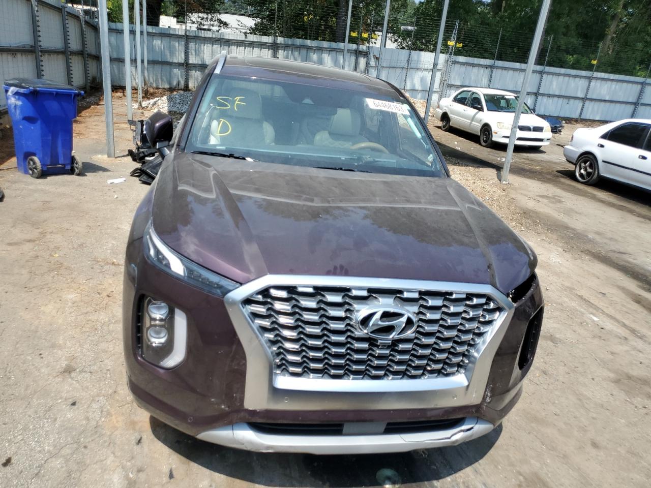 KM8R5DHE3MU193125 2021 Hyundai Palisade Limited