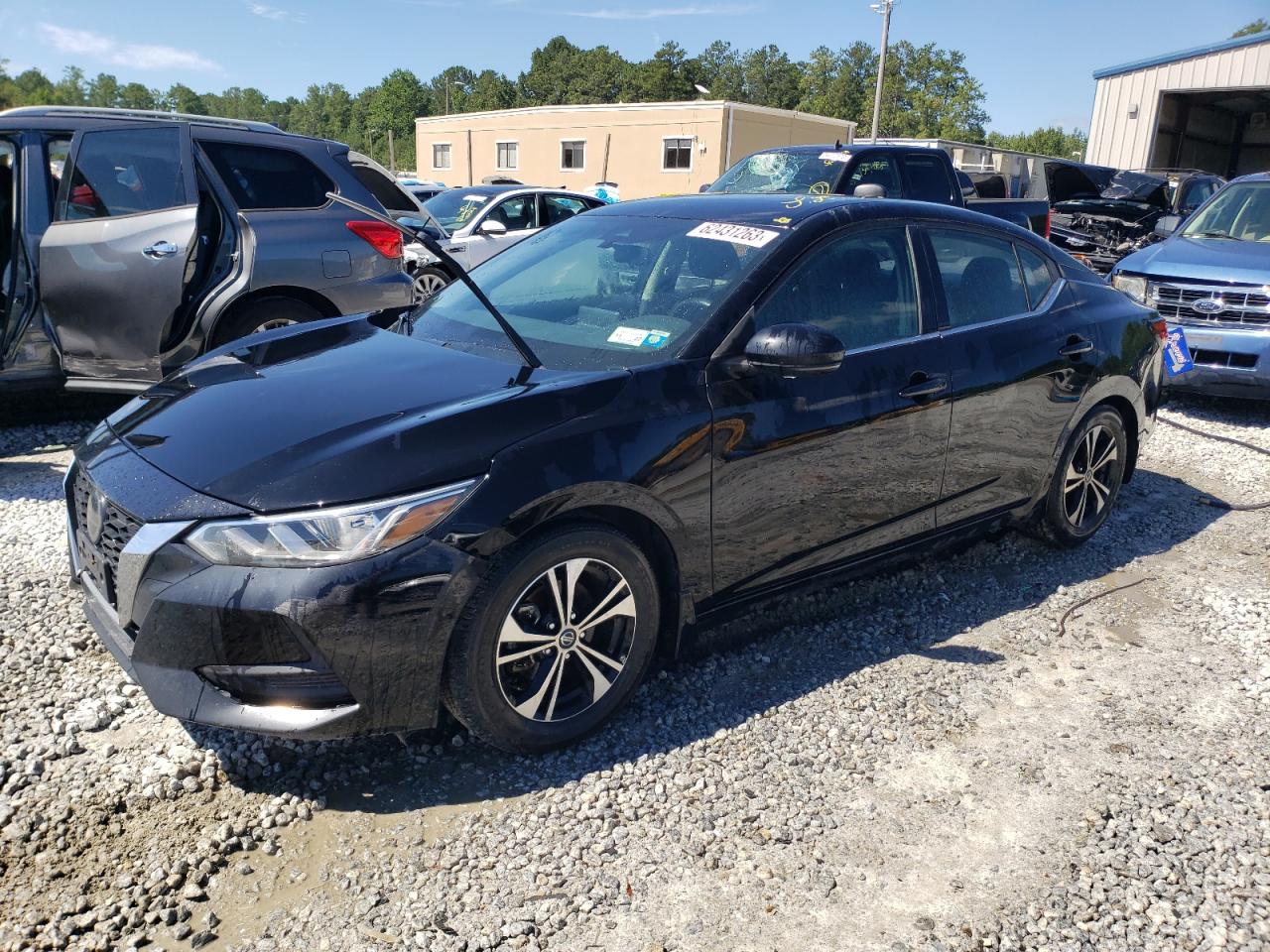 2020 Nissan Sentra Sv VIN: 3N1AB8CV0LY288118 Lot: 62431263