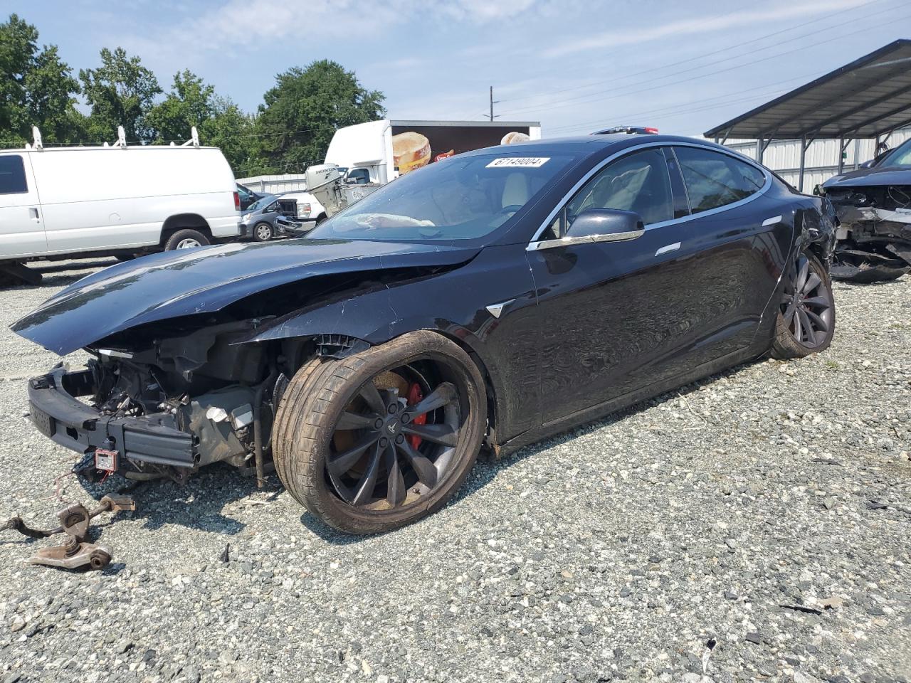 2017 Tesla Model S VIN: 5YJSA1E43HF201086 Lot: 67149004