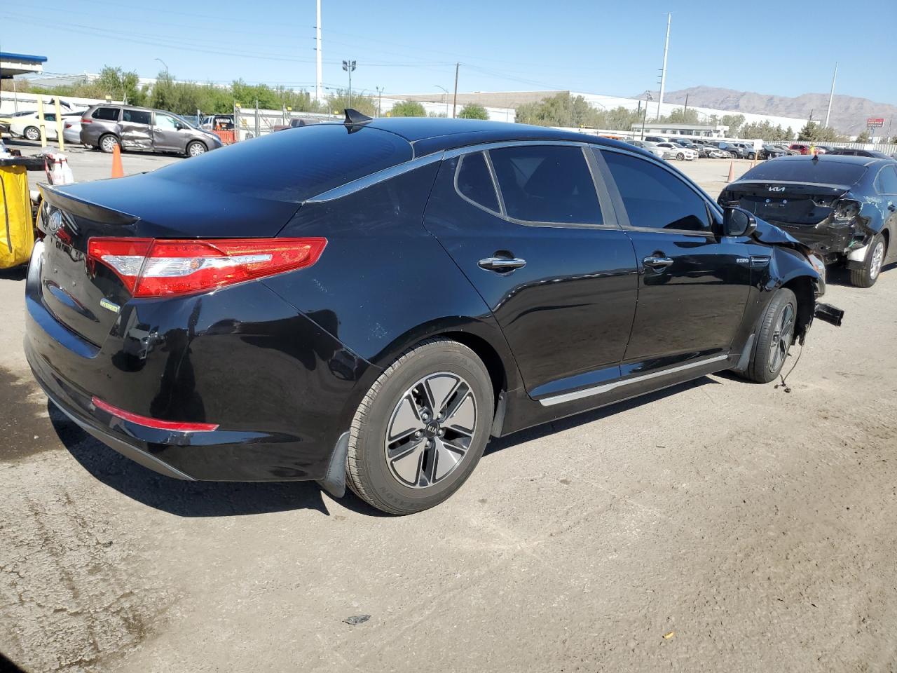 2013 Kia Optima Hybrid VIN: KNAGM4AD5D5041418 Lot: 68339424