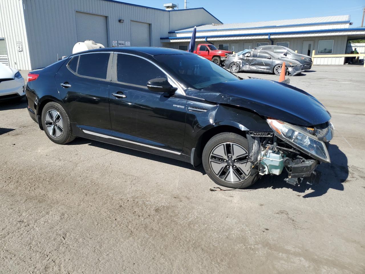 2013 Kia Optima Hybrid VIN: KNAGM4AD5D5041418 Lot: 68339424