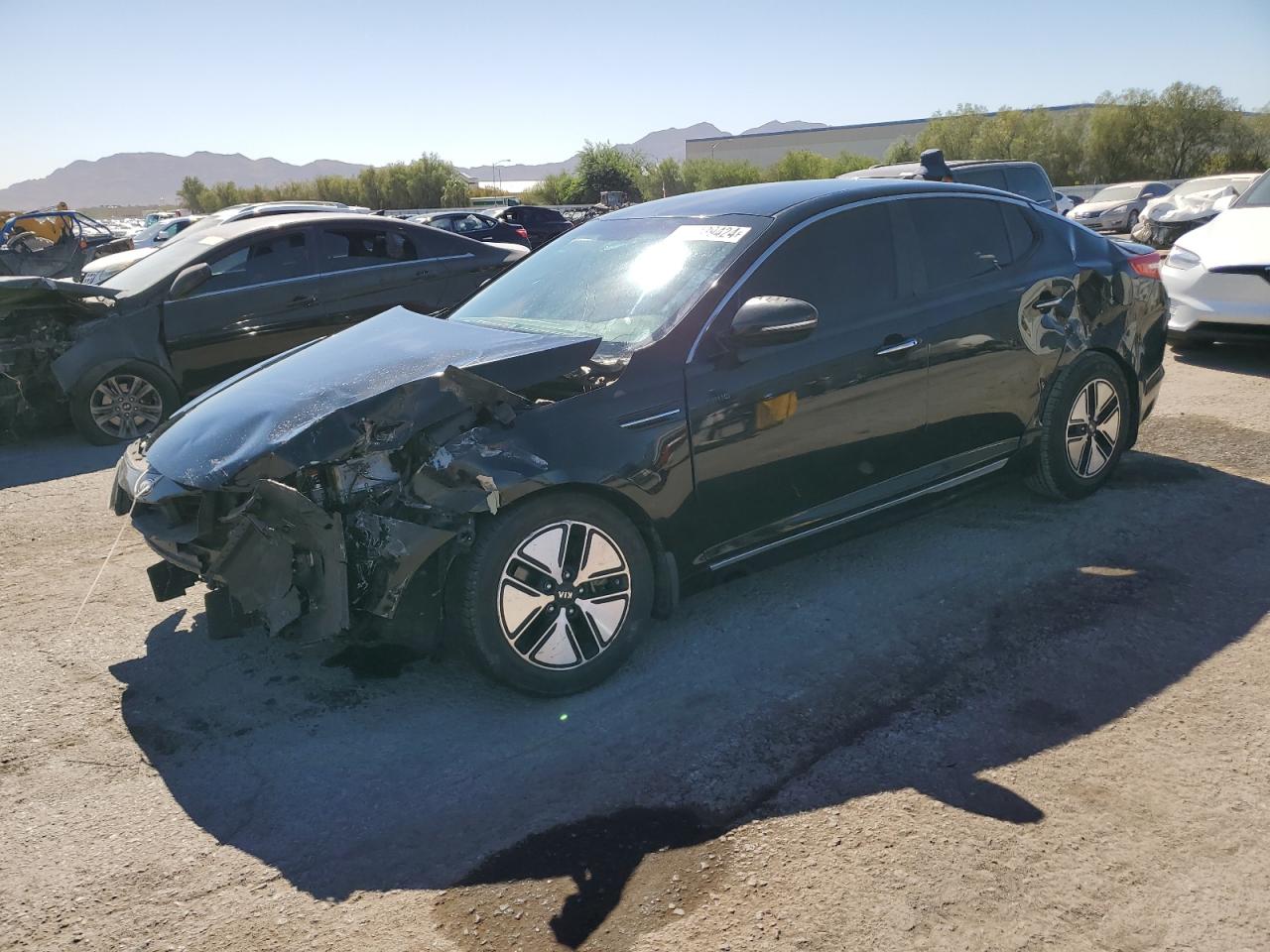 2013 Kia Optima Hybrid VIN: KNAGM4AD5D5041418 Lot: 68339424