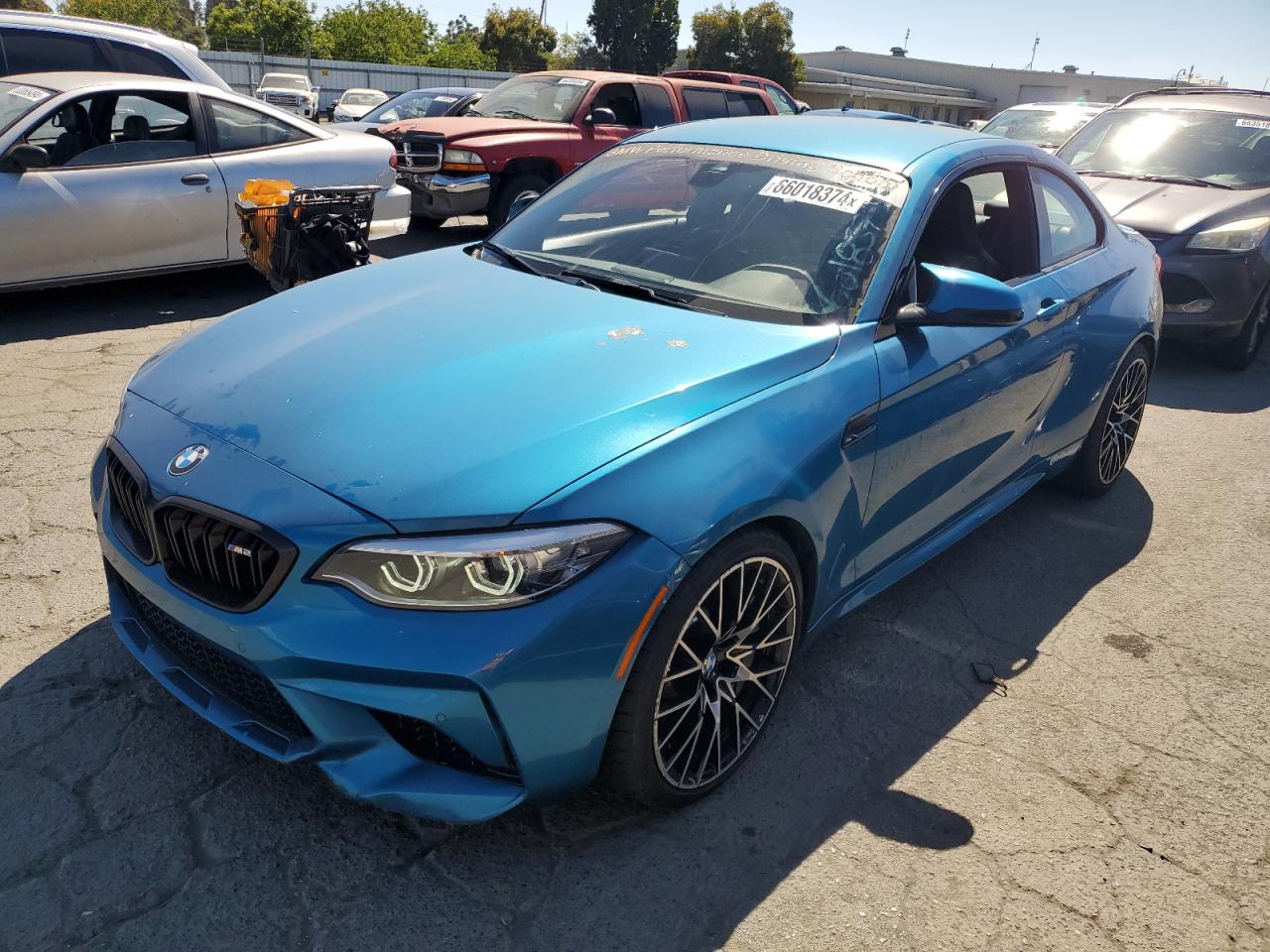 2019 BMW M2 Competition VIN: WBS2U7C54KVJ07838 Lot: 66018374