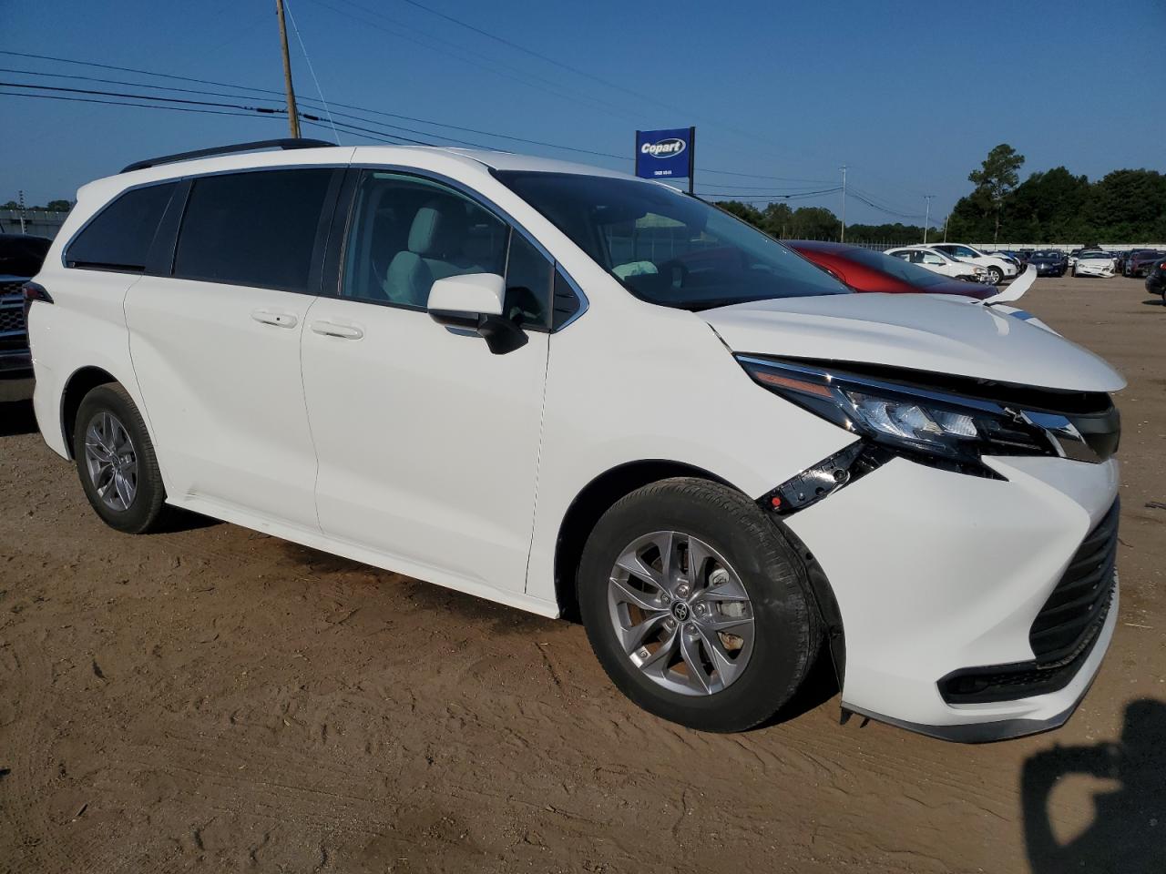 2022 Toyota Sienna Le VIN: 5TDKRKEC2NS116656 Lot: 66329654