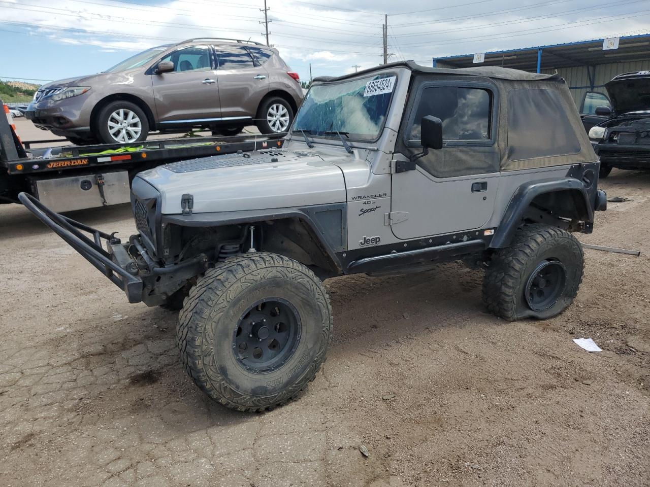 2001 Jeep Wrangler / Tj Sport VIN: 1J4FA49S21P373255 Lot: 68654524