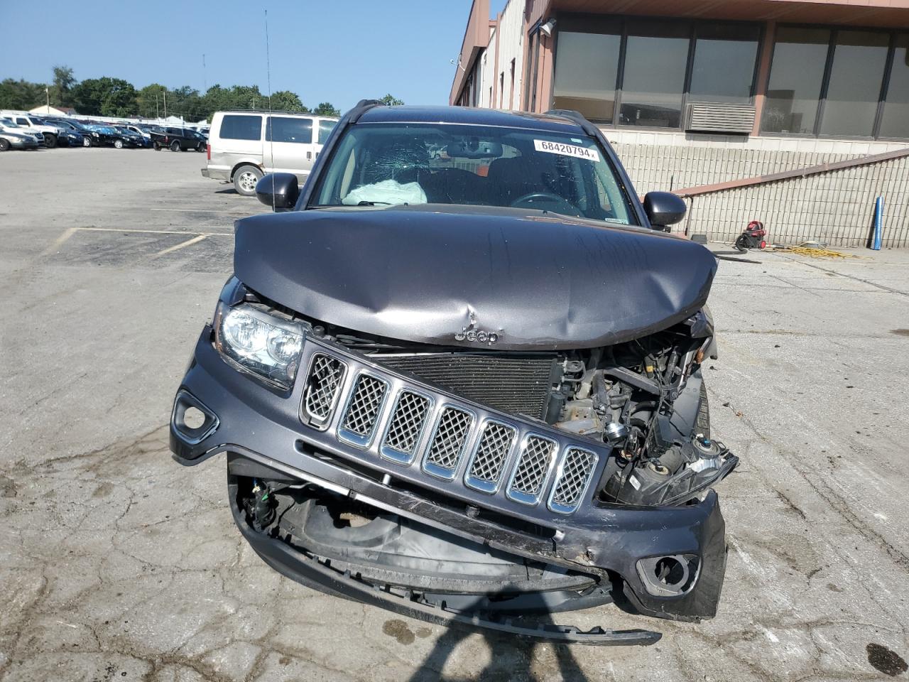 2016 Jeep Compass Latitude VIN: 1C4NJDEB1GD708104 Lot: 68420794