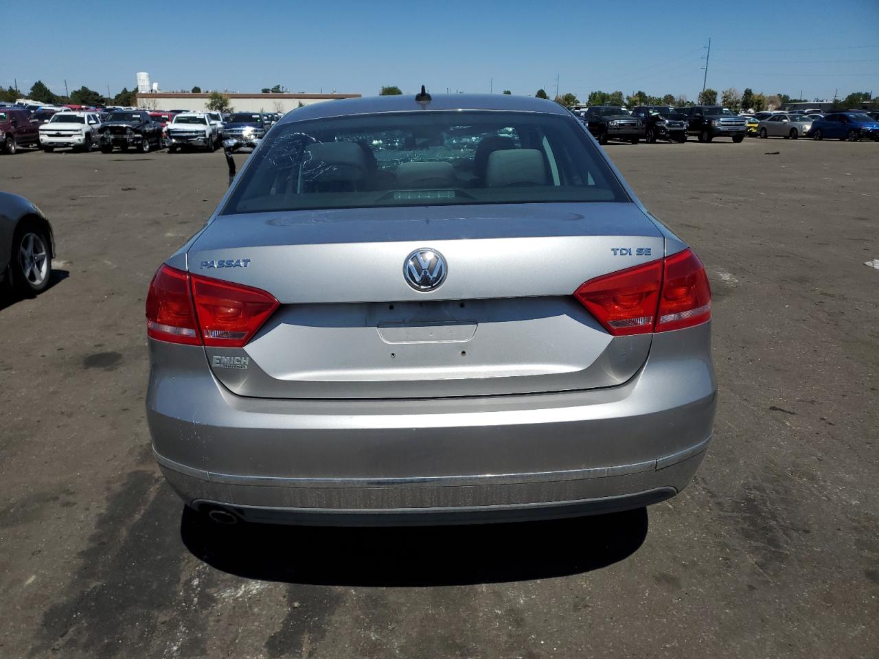 2012 Volkswagen Passat Se VIN: 1VWBN7A36CC056763 Lot: 69474764