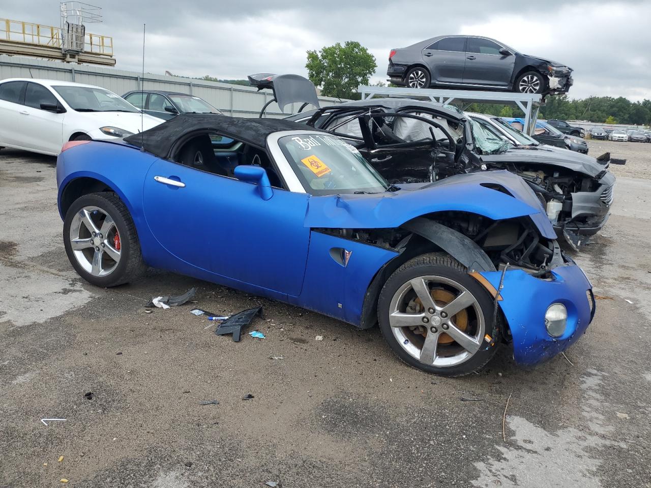 2007 Pontiac Solstice VIN: 1G2MB35B27Y123340 Lot: 66975874