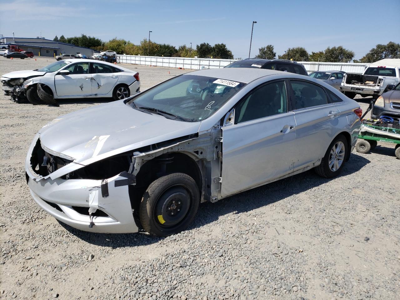 2013 Hyundai Sonata Gls VIN: 5NPEB4AC8DH758354 Lot: 71411584