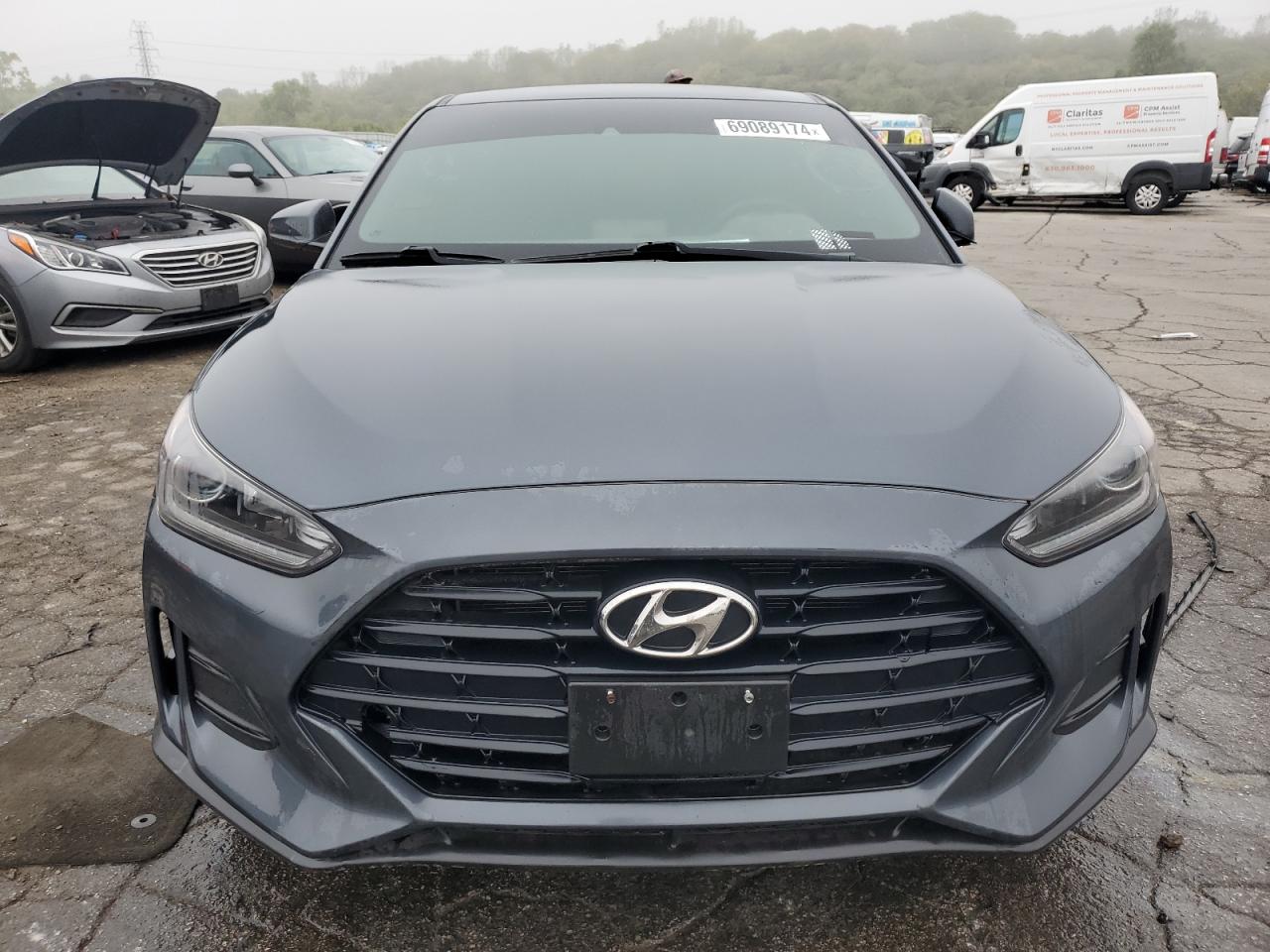 2019 Hyundai Veloster Base VIN: KMHTG6AF4KU016742 Lot: 69089174