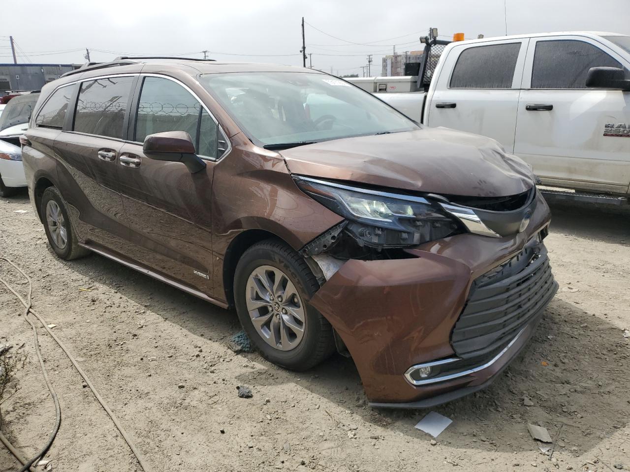 2021 Toyota Sienna Xle VIN: 5TDYRKEC8MS024394 Lot: 73171904