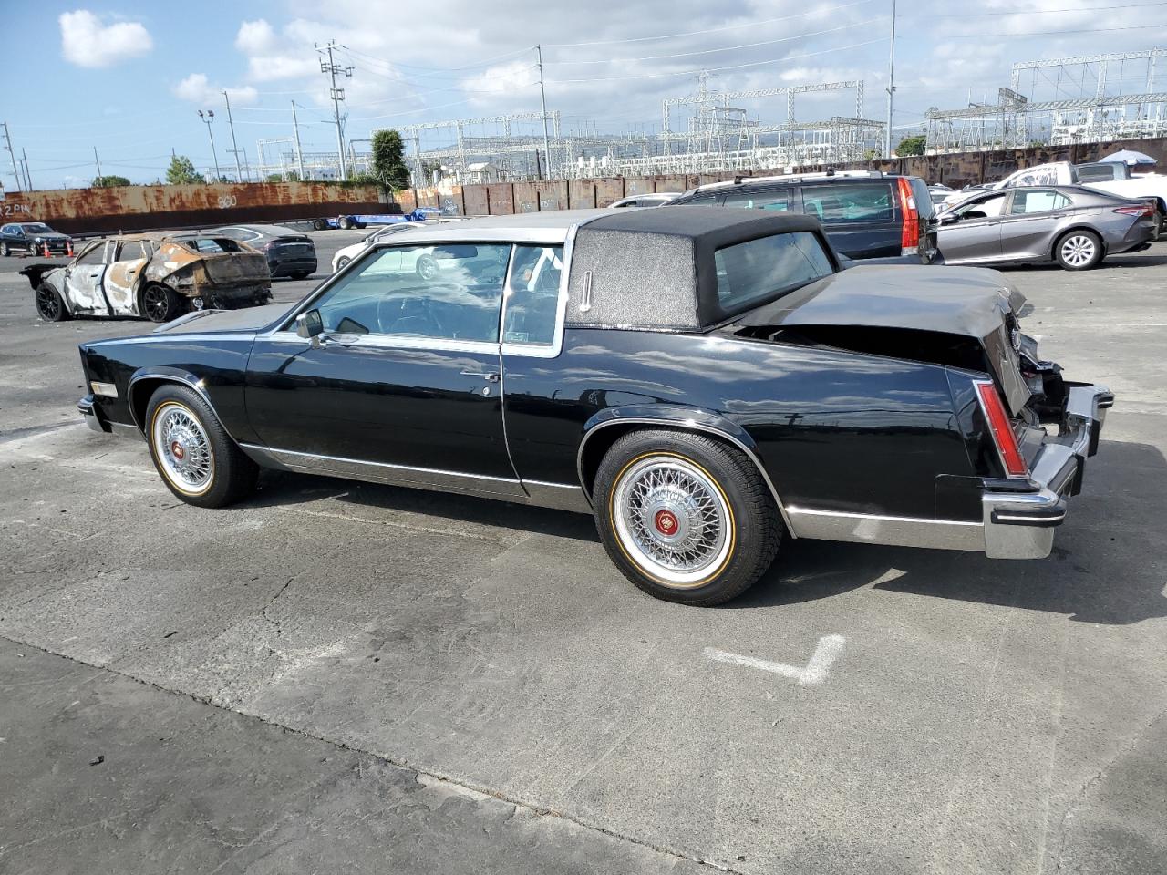 1985 Cadillac Eldorado VIN: 1G6EL578XFE640091 Lot: 71849374