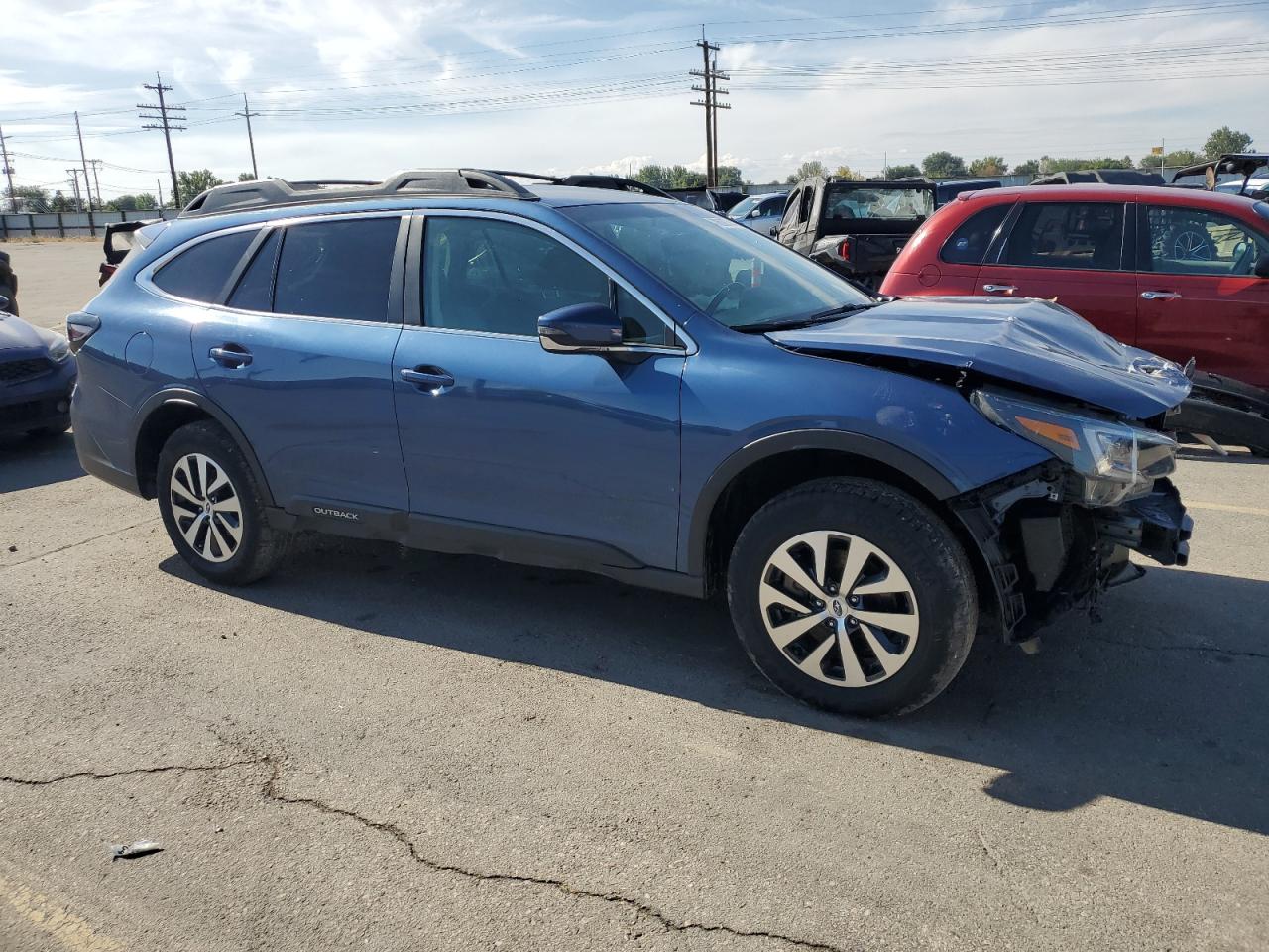 2022 Subaru Outback Premium VIN: 4S4BTACCXN3156351 Lot: 70639774