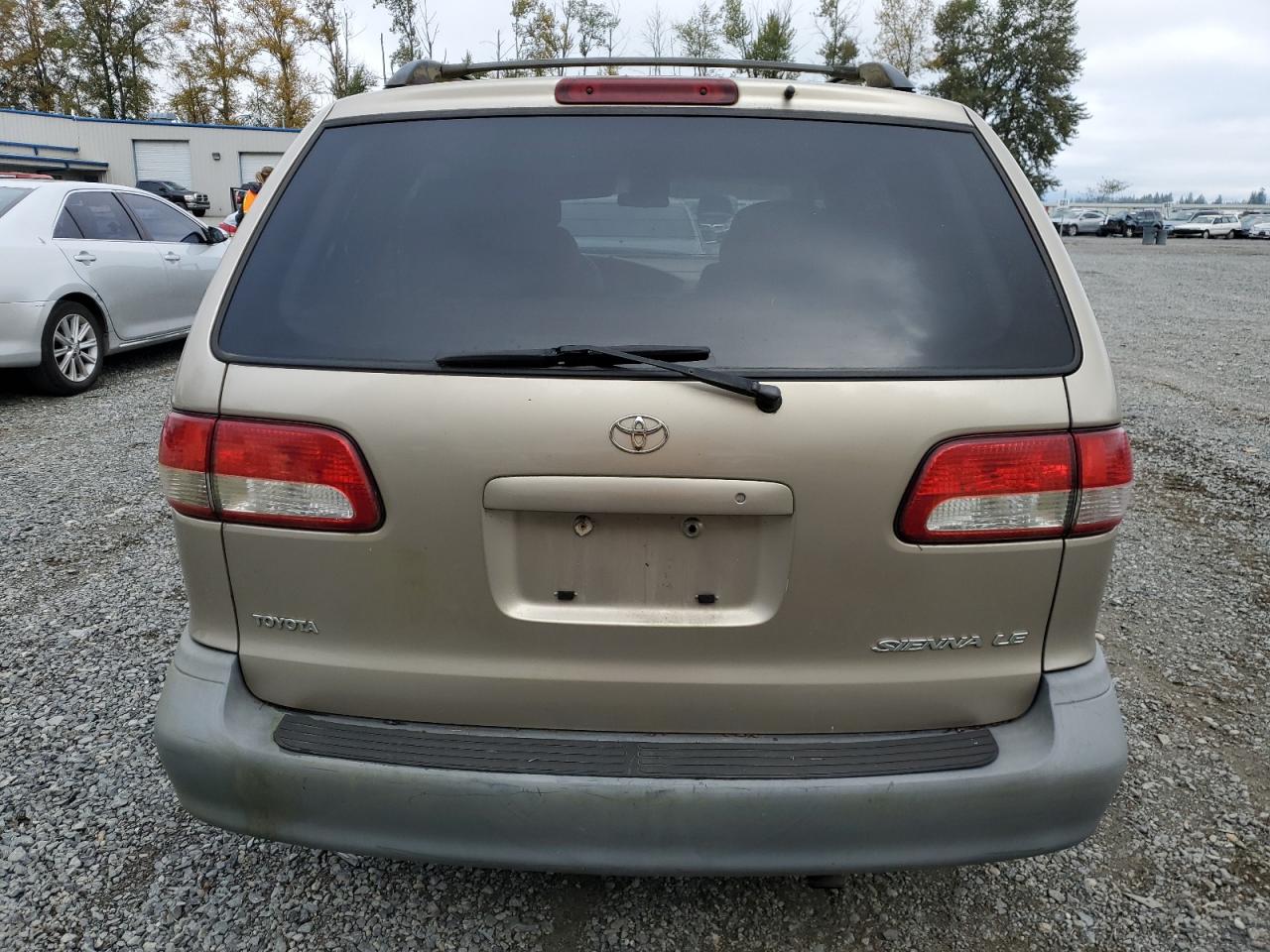 2001 Toyota Sienna Le VIN: 4T3ZF13C11U382702 Lot: 71856214