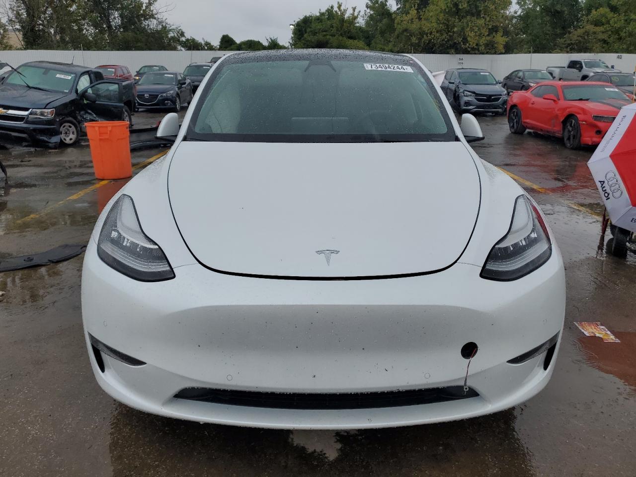 2022 Tesla Model Y VIN: 7SAYGDEEXNF400511 Lot: 73494244