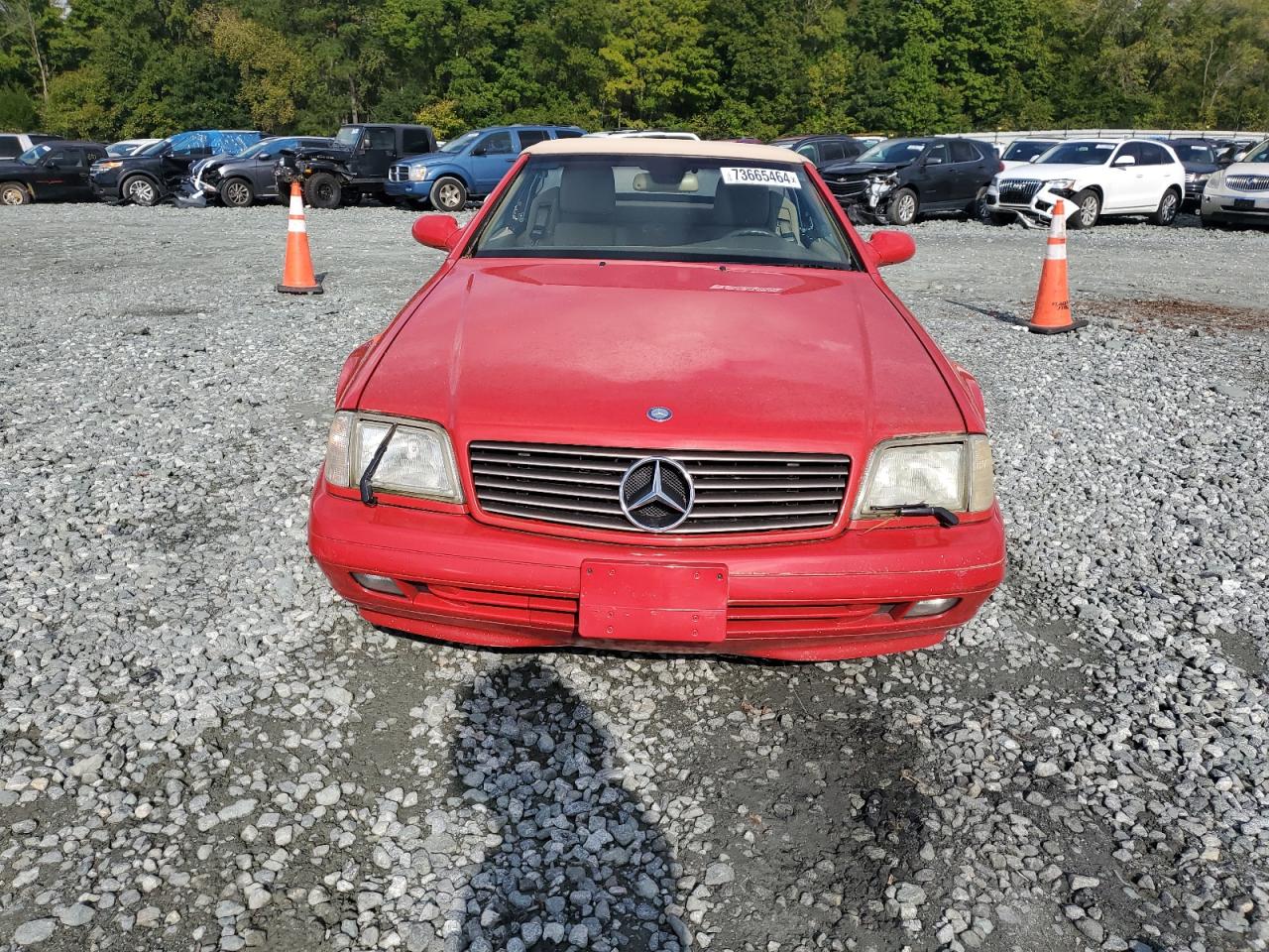 1999 Mercedes-Benz Sl 500 VIN: WDBFA68F0XF183781 Lot: 73665464