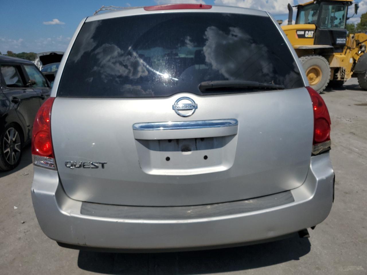 2007 Nissan Quest S VIN: 5N1BV28U07N125179 Lot: 70495494