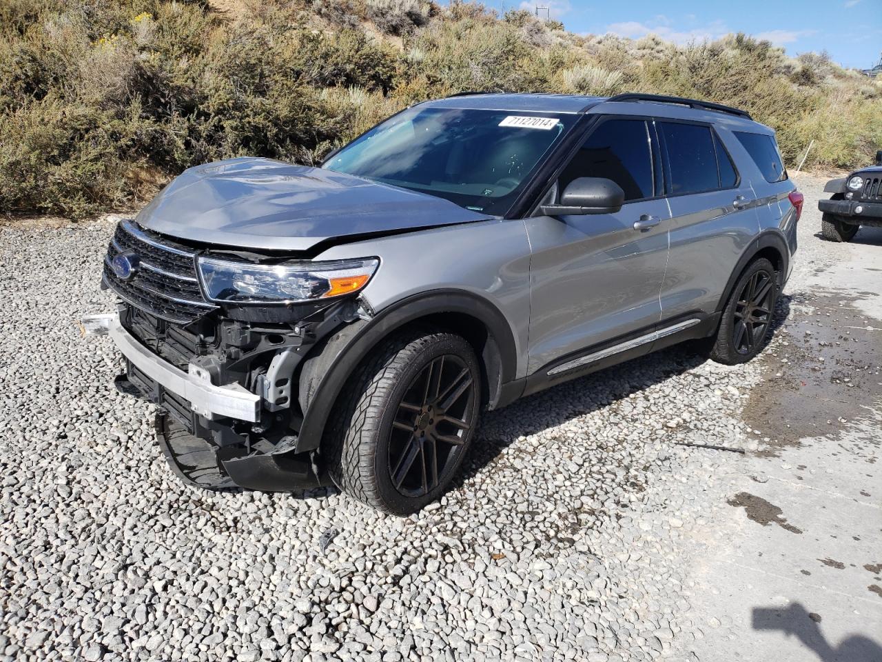 2021 Ford Explorer Xlt VIN: 1FMSK7DH1MGA62818 Lot: 71127014