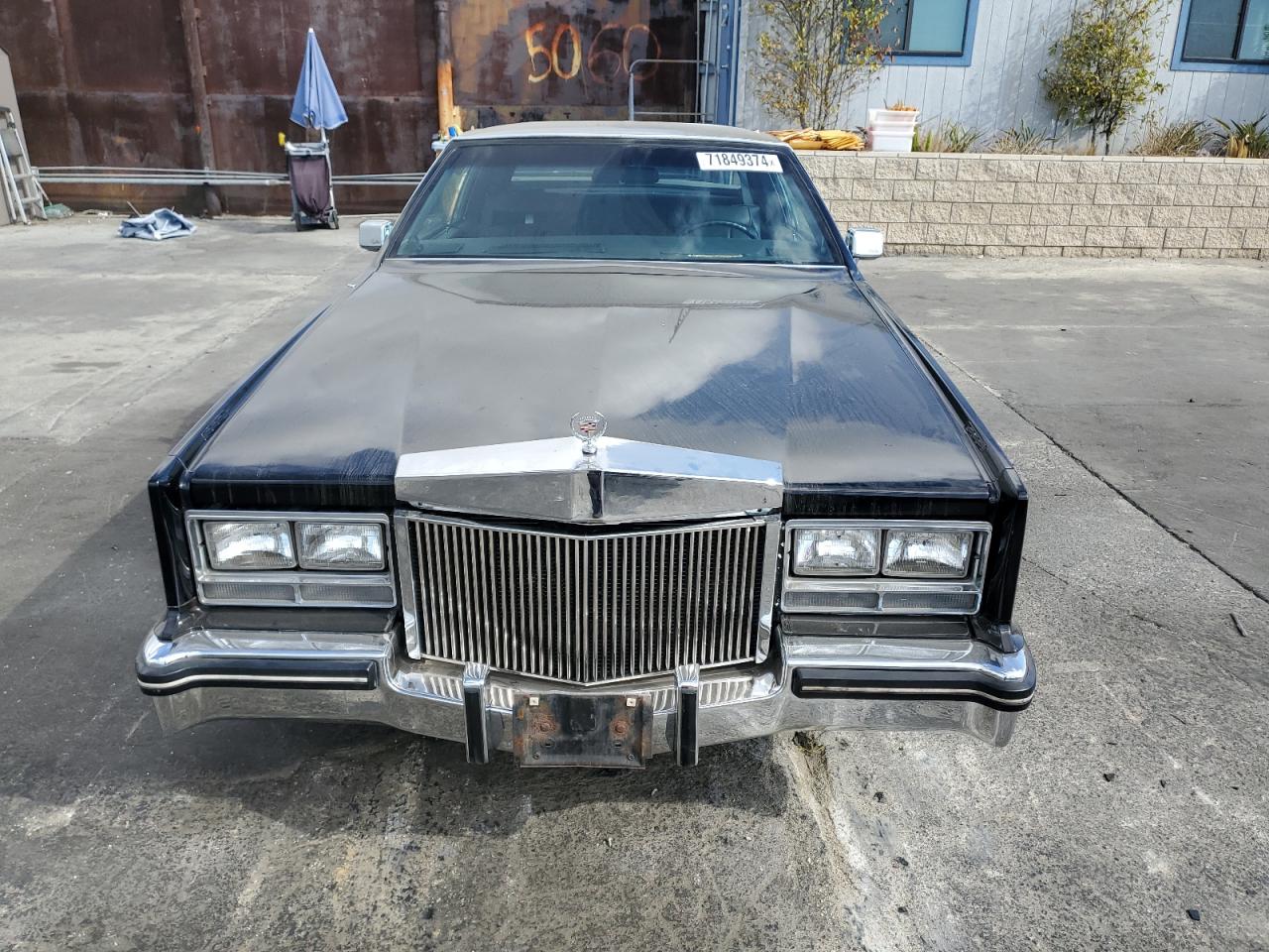 1985 Cadillac Eldorado VIN: 1G6EL578XFE640091 Lot: 71849374