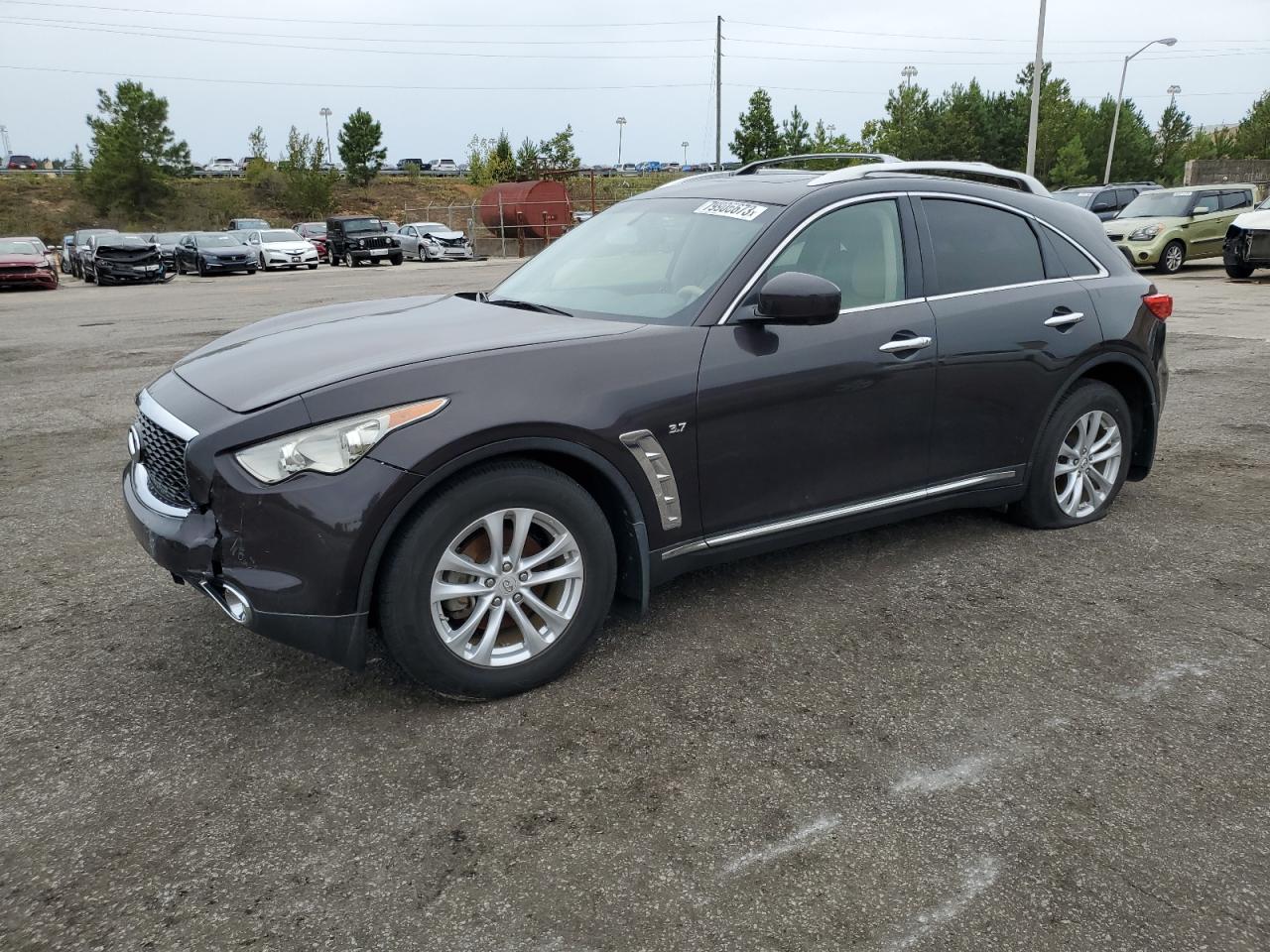 2017 Infiniti Qx70 VIN: JN8CS1MU9HM142589 Lot: 71285254