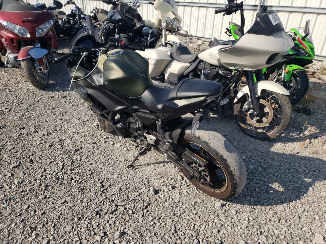 2024 Kawasaki Ex650 R VIN: ML5EXER13RDAB9411 Lot: 71268324