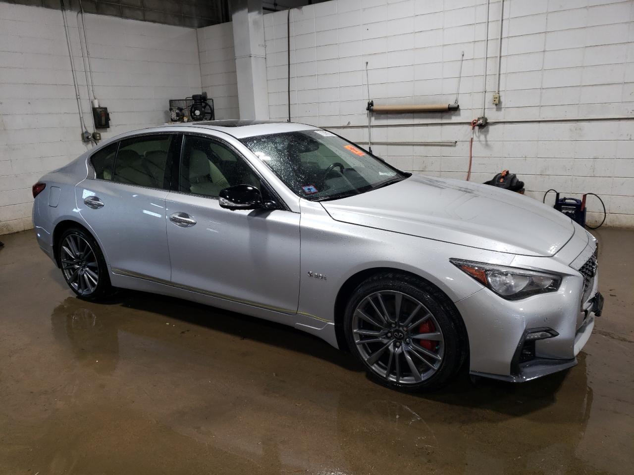 2020 Infiniti Q50 Red Sport 400 VIN: JN1FV7ARXLM660032 Lot: 71305904