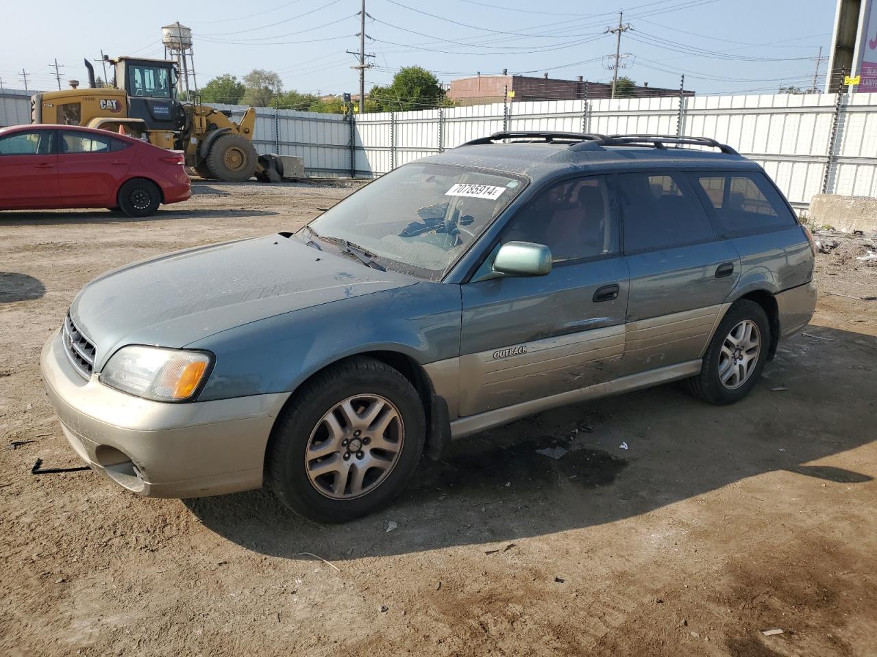 2002 Subaru Legacy Outback Awp VIN: 4S3BH675427634878 Lot: 70785914