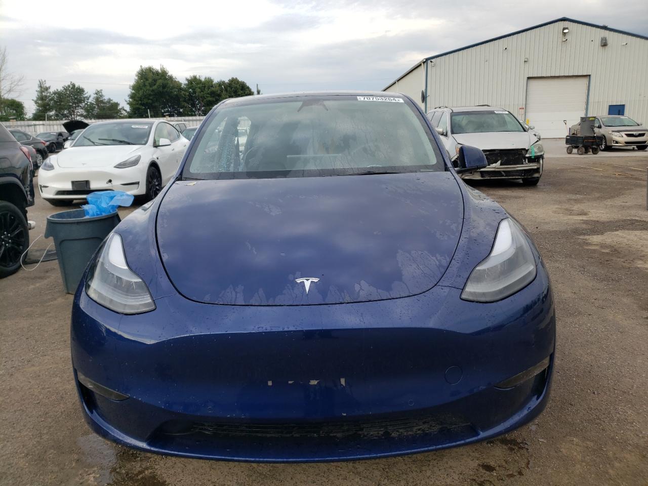 2022 Tesla Model Y VIN: 7SAYGDEE6NF550034 Lot: 70753264