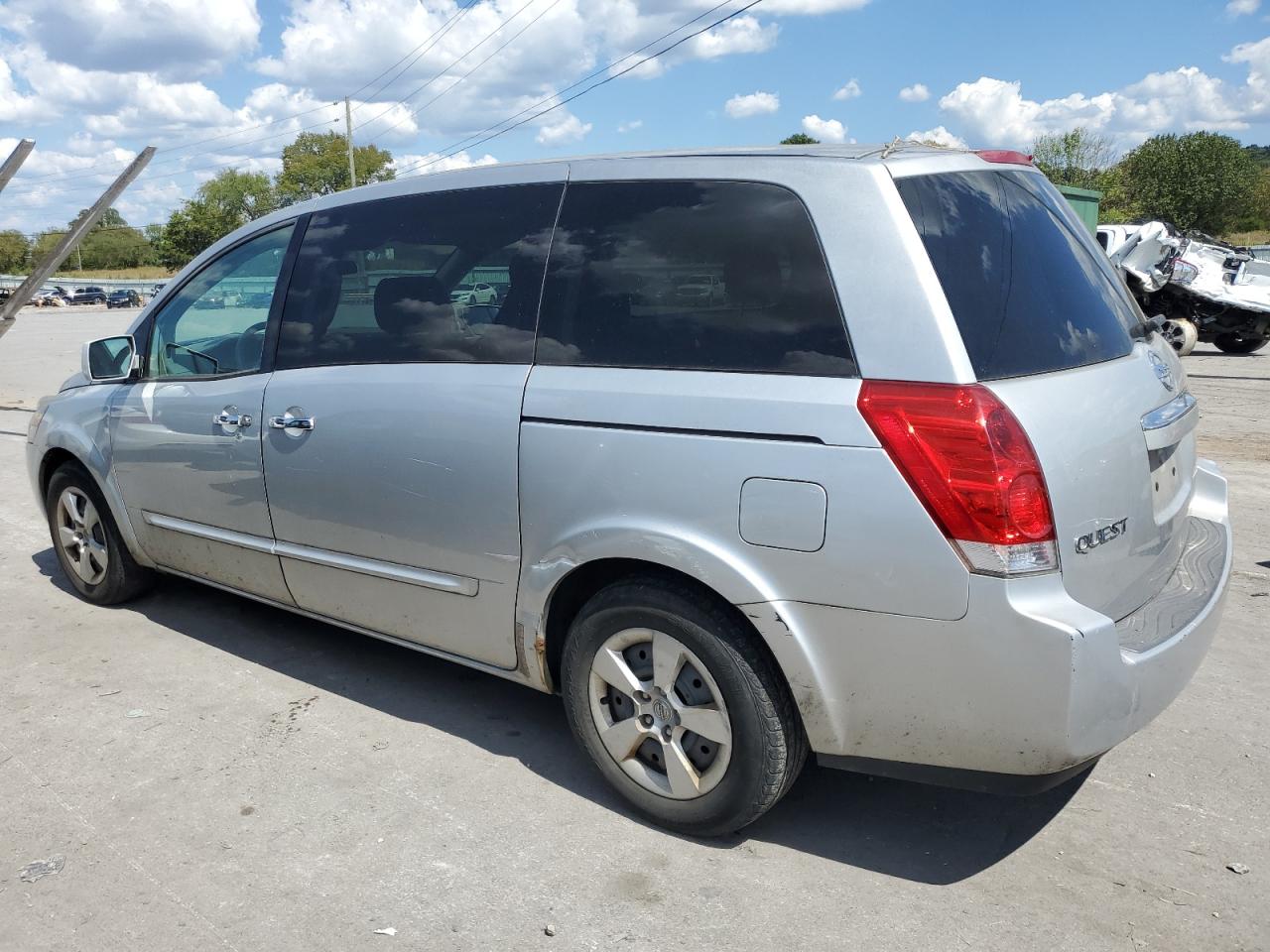 2007 Nissan Quest S VIN: 5N1BV28U07N125179 Lot: 70495494