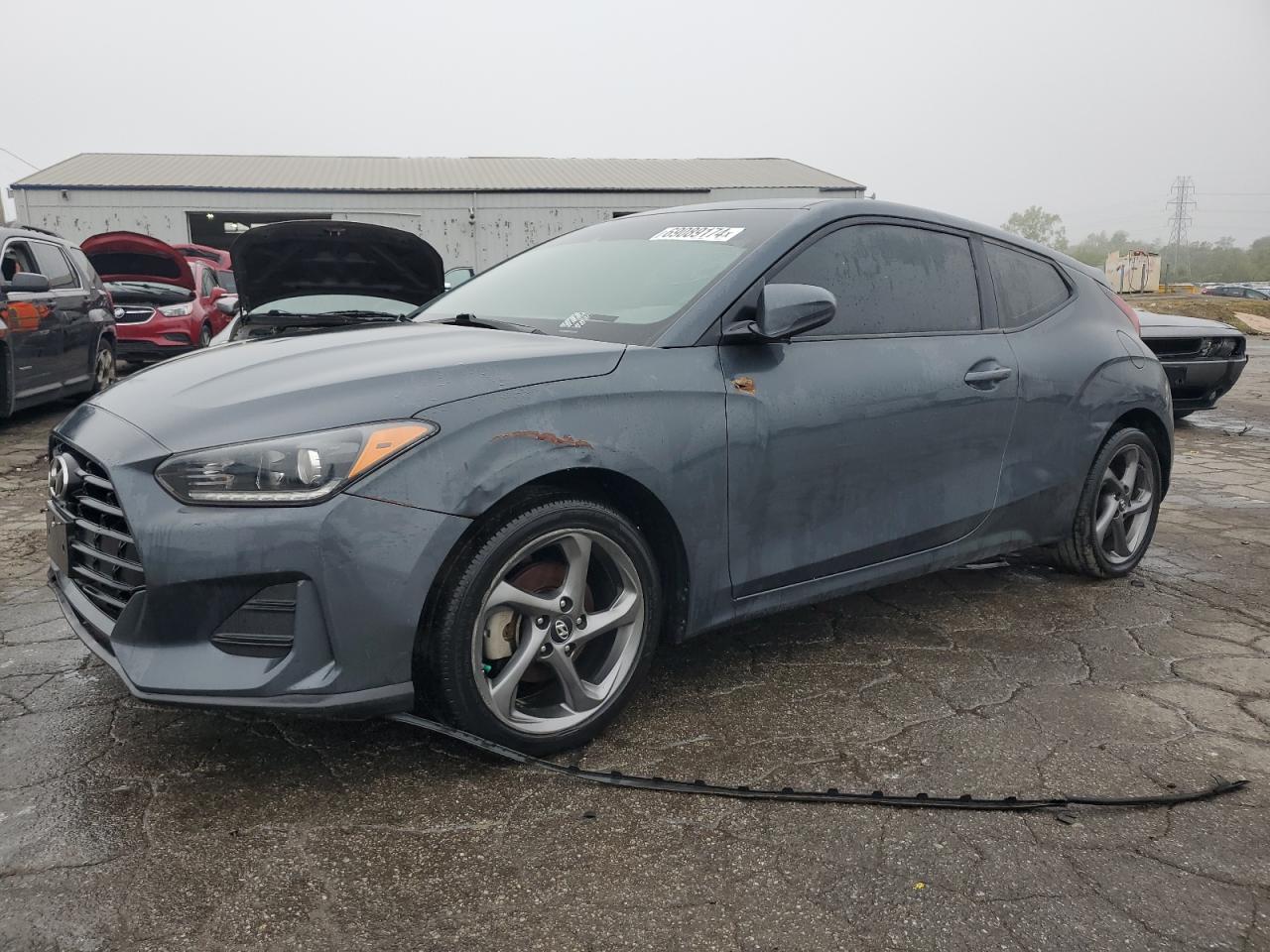 2019 Hyundai Veloster Base VIN: KMHTG6AF4KU016742 Lot: 69089174