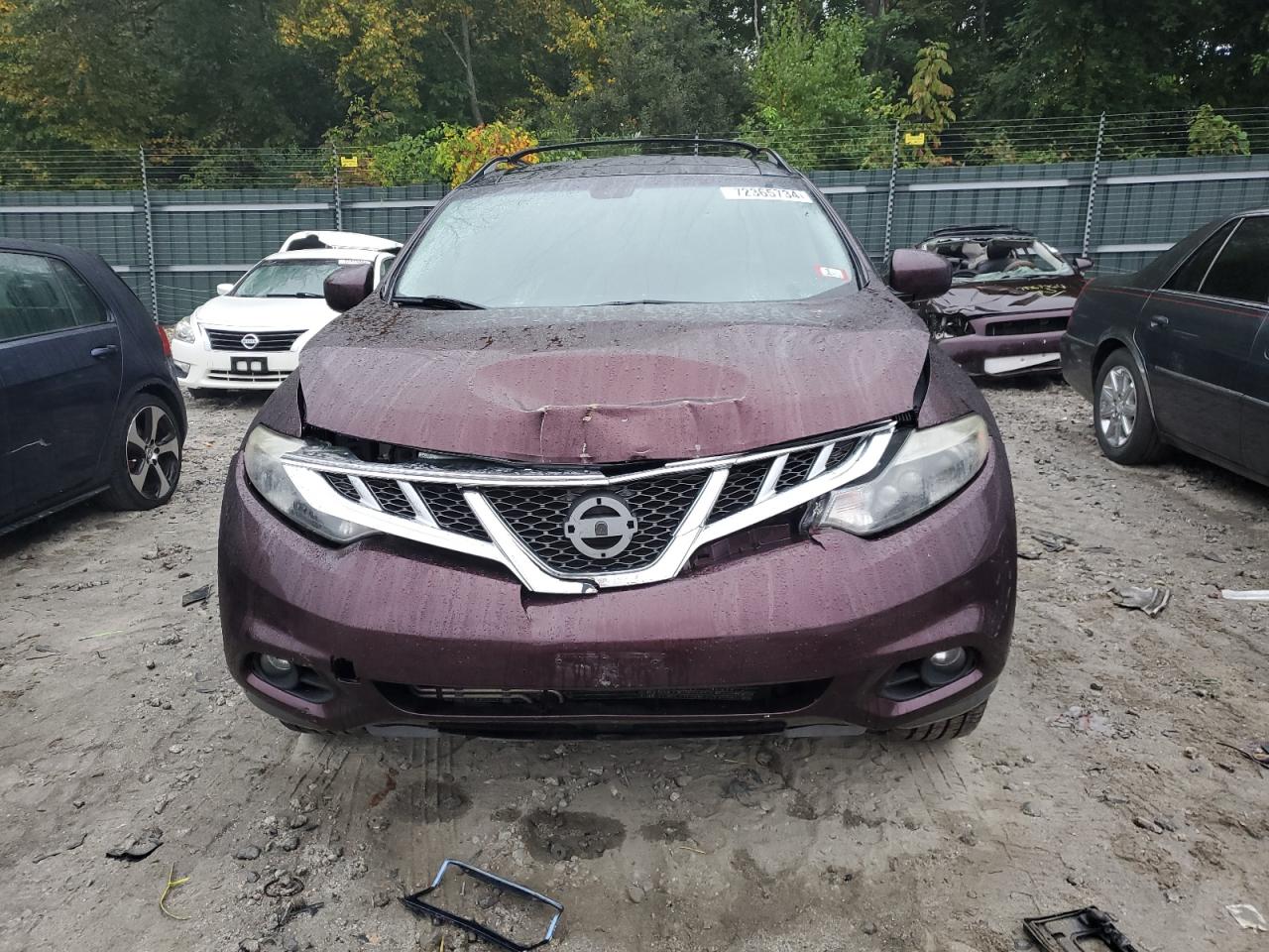 2013 Nissan Murano S VIN: JN8AZ1MW3DW317132 Lot: 72365734