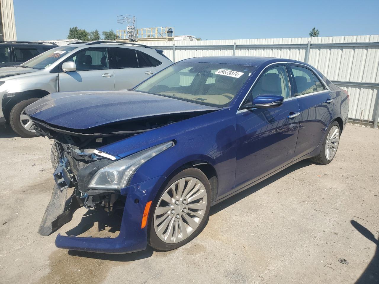 2015 Cadillac Cts Performance Collection VIN: 1G6AY5S36F0125307 Lot: 69673874