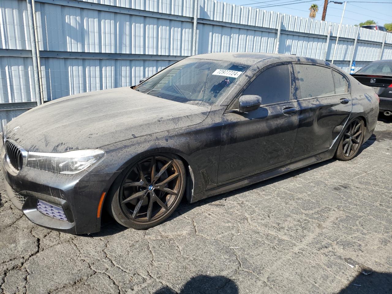 2016 BMW 740 I VIN: WBA7E2C58GG738565 Lot: 72977724