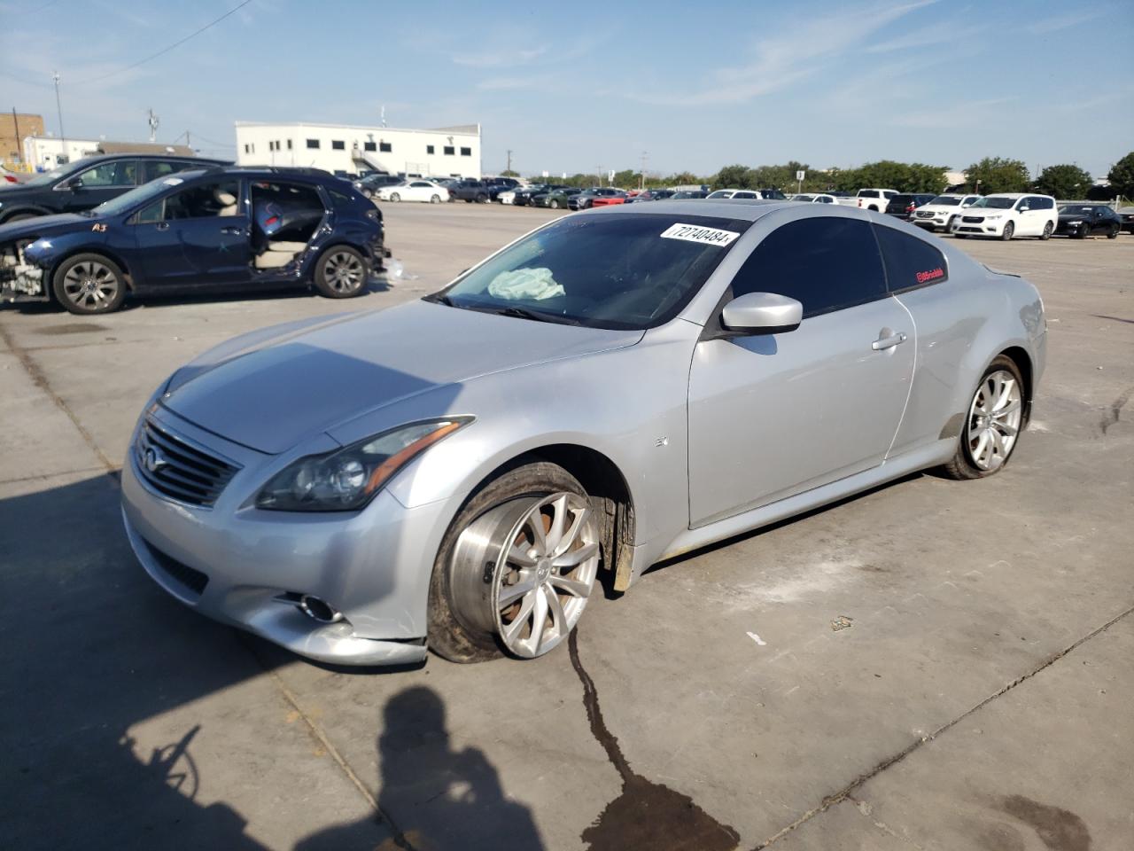 2014 Infiniti Q60 Journey VIN: JN1CV6EL5EM131691 Lot: 72740484