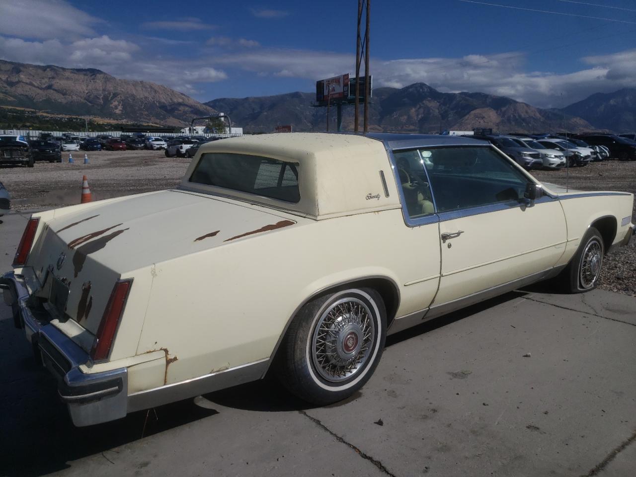 1984 Cadillac Eldorado VIN: 1G6AL578XEE621800 Lot: 72058714