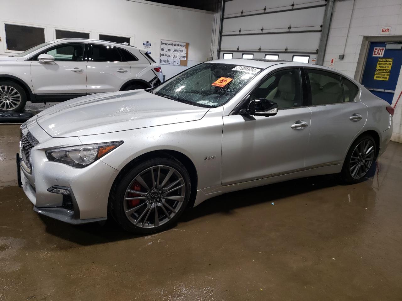 2020 Infiniti Q50 Red Sport 400 VIN: JN1FV7ARXLM660032 Lot: 71305904