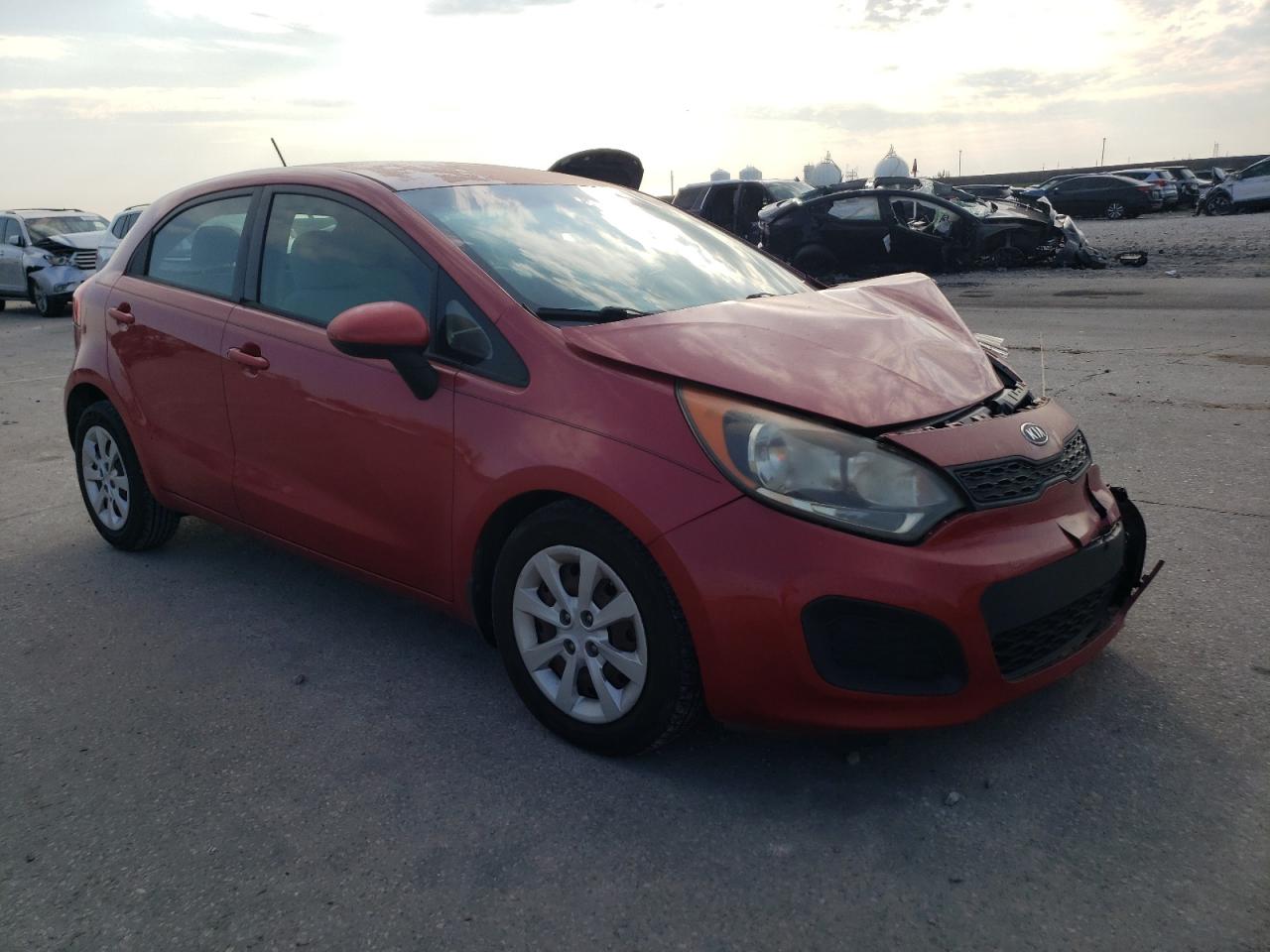 2012 Kia Rio Lx VIN: KNADM5A3XC6078649 Lot: 72245794