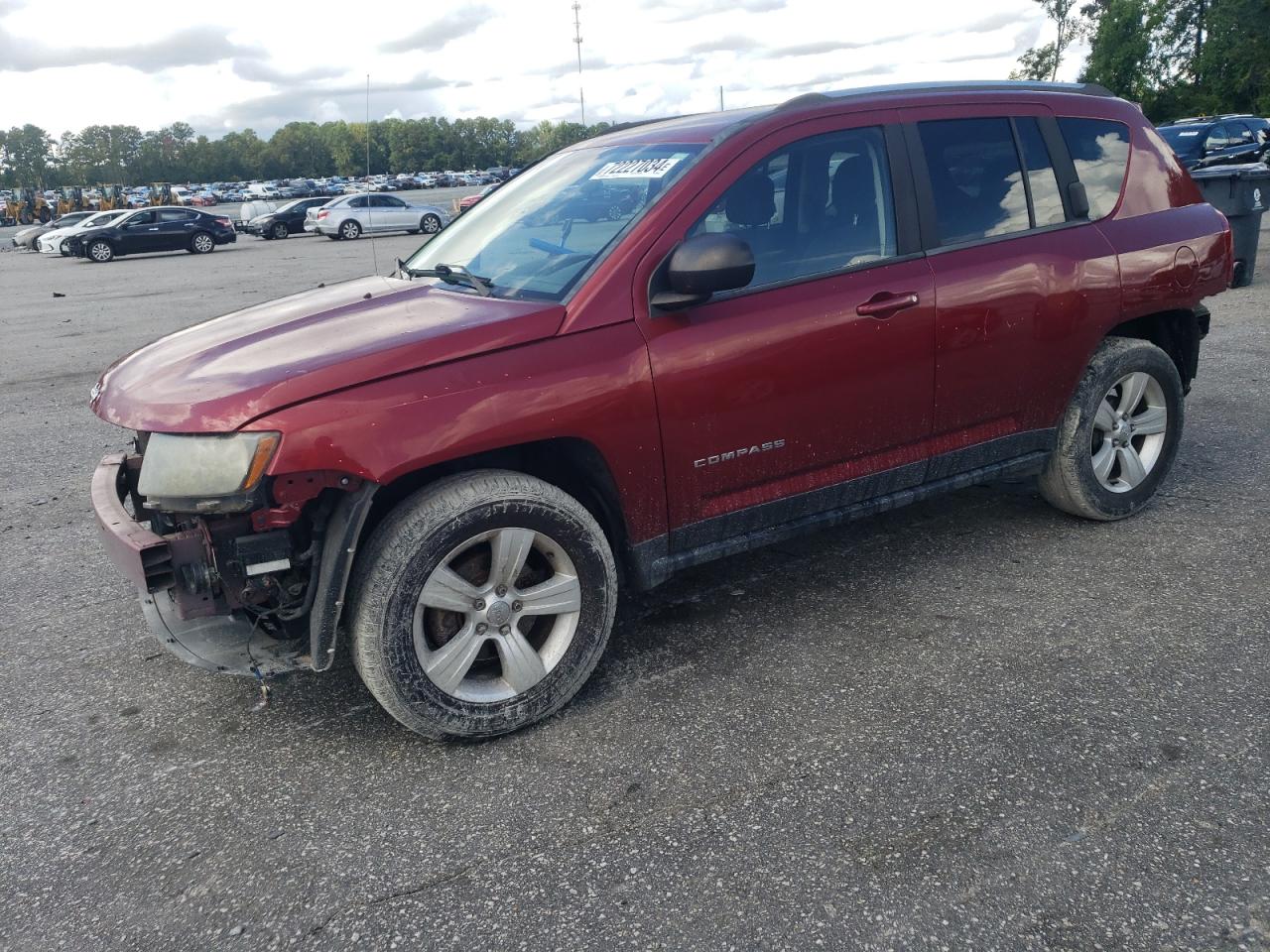 1C4NJCBB1ED648840 2014 Jeep Compass Sport