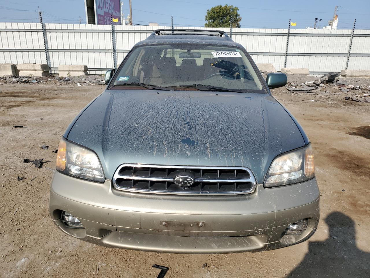 2002 Subaru Legacy Outback Awp VIN: 4S3BH675427634878 Lot: 70785914