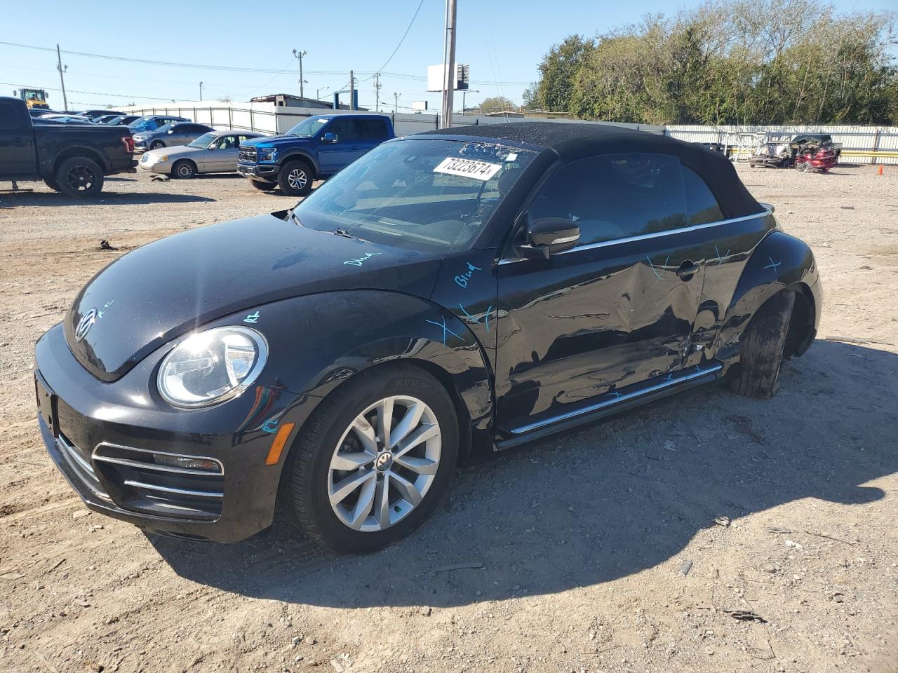 2017 Volkswagen Beetle S/Se VIN: 3VW517AT0HM822761 Lot: 73223674