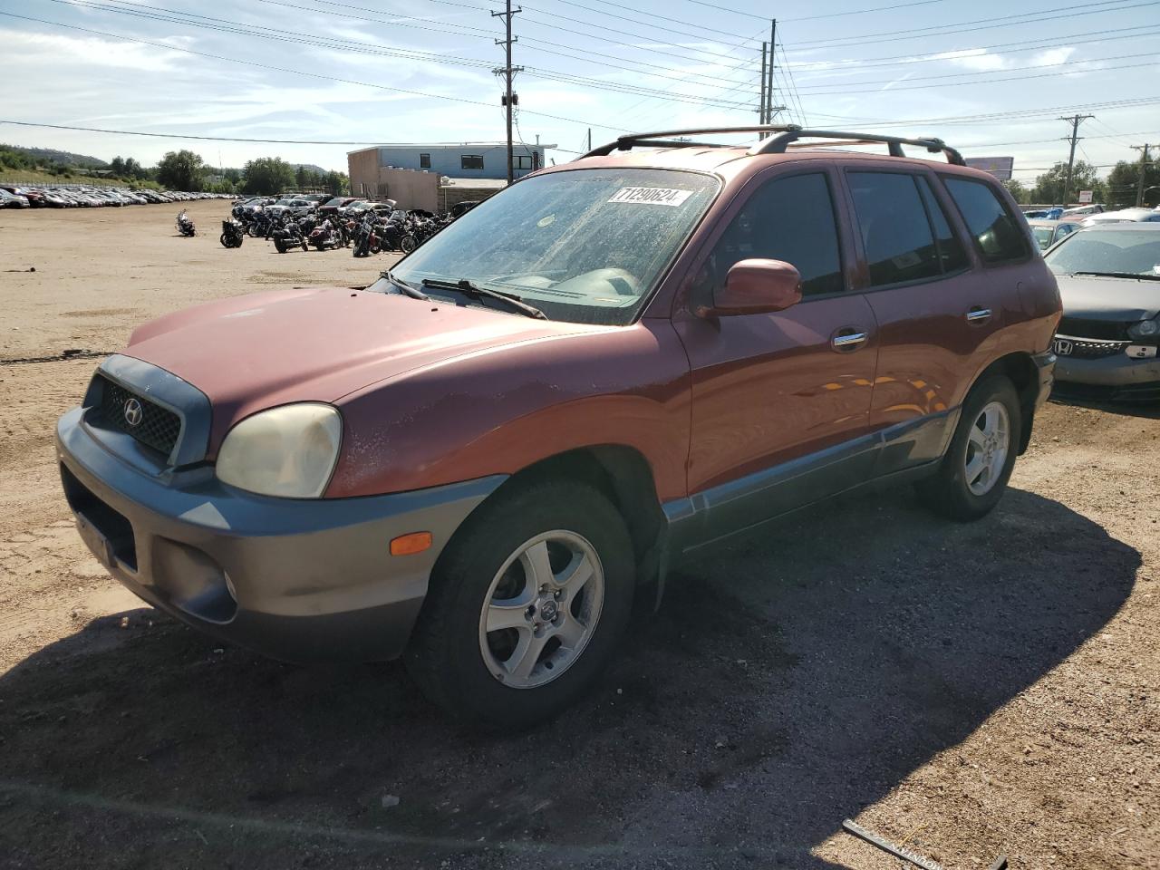 2002 Hyundai Santa Fe Gls VIN: KM8SC73D42U231286 Lot: 71290624