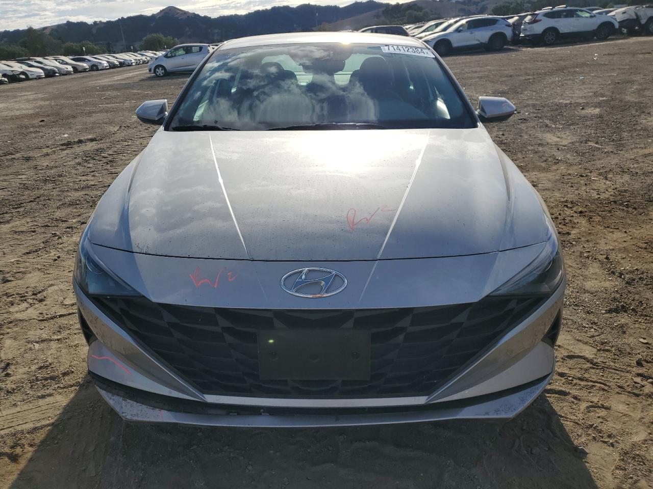 2022 Hyundai Elantra Sel VIN: 5NPLM4AG6NH077213 Lot: 71412384