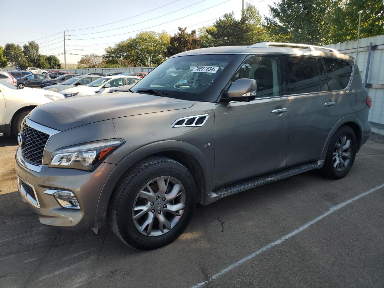 2015 Infiniti Qx80 VIN: JN8AZ2NE9F9082653 Lot: 70877084