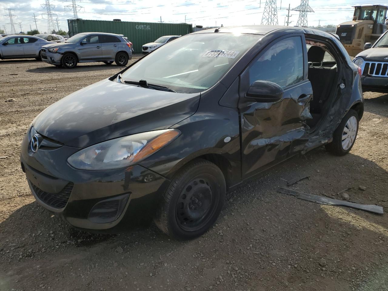 2012 Mazda Mazda2 VIN: JM1DE1KYXC0141027 Lot: 73544744