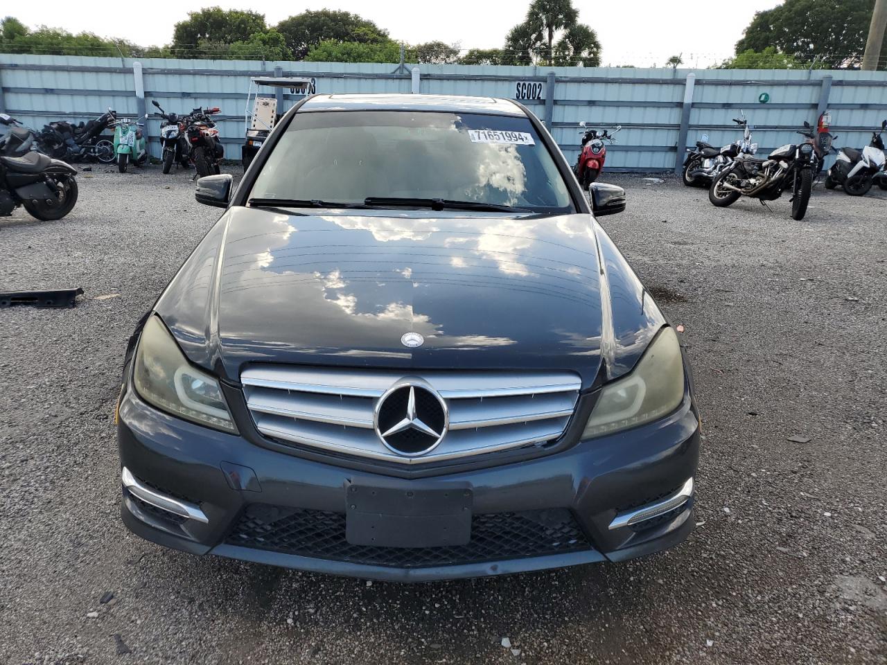 2012 Mercedes-Benz C 250 VIN: WDDGF4HB4CA622065 Lot: 71651994