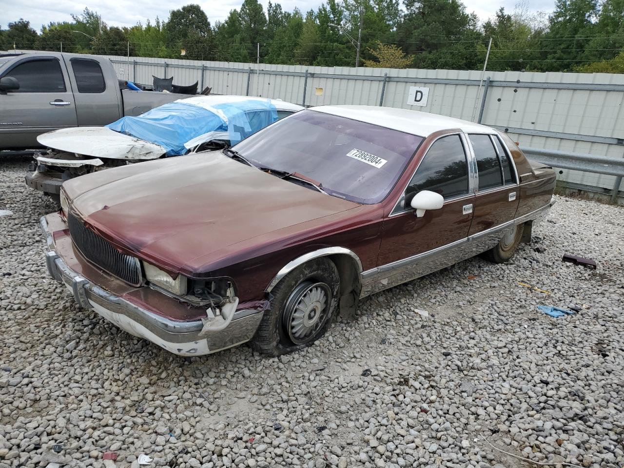 1993 Buick Roadmaster Limited VIN: 1G4BT5373PR421590 Lot: 72892004